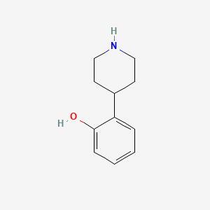 molecular formula C11H15NO B1625228 2-(Piperidin-4-yl)phenol CAS No. 910605-43-5