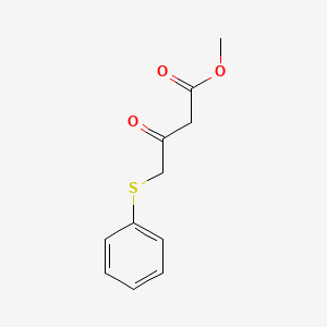 molecular formula C11H12O3S B1625239 Methyl 3-oxo-4-(phenylthio)butyrate CAS No. 71483-05-1