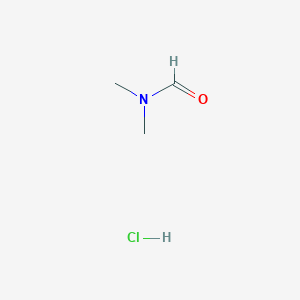 molecular formula C3H8ClNO B1625242 Dimethylformamide hydrogen chloride complex CAS No. 3397-76-0