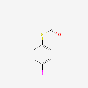 molecular formula C8H7IOS B1625250 1-Iodo-4(S-acetylthio)benzene CAS No. 69746-43-6