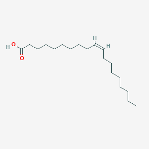molecular formula C19H36O2 B162526 cis-10-Nonadecenoic acid CAS No. 73033-09-7