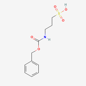 3-(Phenylmethoxycarbonylamino)propane-1-sulfonic acid
