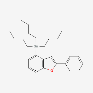 Tributyl-(2-phenylbenzofuran-4-YL)-stannane