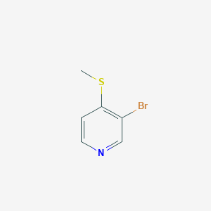 molecular formula C6H6BrNS B1625284 Pyridine, 3-bromo-4-(methylthio)- CAS No. 82257-12-3
