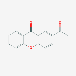 molecular formula C15H10O3 B1625288 2-Acetylxanthen-9-one CAS No. 36039-22-2