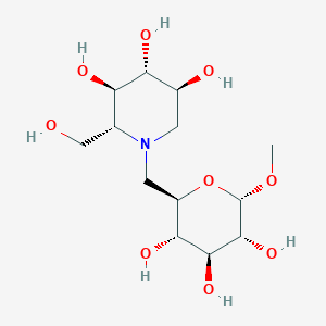molecular formula C13H25NO9 B162529 卡米格列波糖 CAS No. 127214-23-7