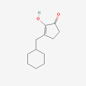 3-Cyclohexylmethyl-2-hydroxycyclopent-2-enone
