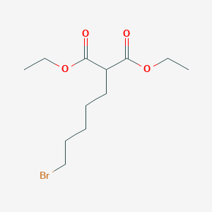 molecular formula C12H21BrO4 B162530 Diethyl (5-Bromopentyl)malonate CAS No. 1906-95-2
