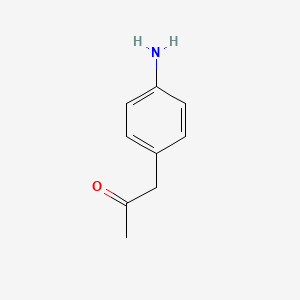molecular formula C9H11NO B1625303 4-Aminophenylacetone CAS No. 62044-15-9
