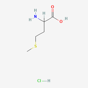 molecular formula C5H12ClNO2S B1625313 DL-methionine hydrochloride CAS No. 37622-81-4