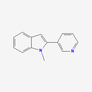 1-Methyl-2-(3-pyridyl)indole