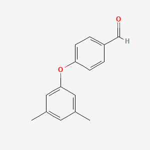 molecular formula C15H14O2 B1625329 4-(3,5-二甲基苯氧基)苯甲醛 CAS No. 287953-82-6