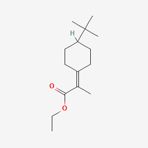 molecular formula C15H26O2 B1625335 Ethyl 2-(4-(tert-butyl)cyclohexylidene)propanoate CAS No. 503003-76-7