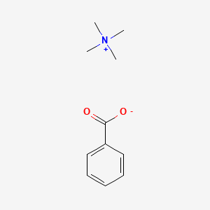 molecular formula C11H17NO2 B1625338 Tetramethylammonium benzoate CAS No. 25255-90-7