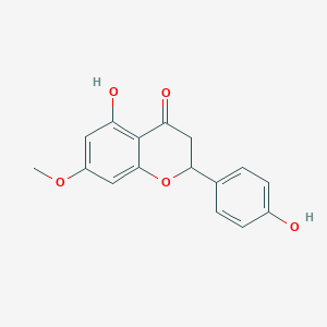 molecular formula C16H14O5 B162534 Sakuranetin CAS No. 520-29-6