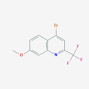 4-Bromo-7-methoxy-2-(trifluoromethyl)quinoline