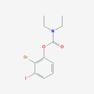 molecular formula C11H13BrINO2 B1625364 2-Bromo-3-iodophenyl N,N-diethylcarbamate CAS No. 863870-83-1