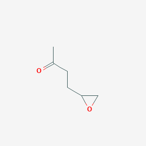 molecular formula C6H10O2 B1625376 4-Oxiranyl-2-butanone CAS No. 74877-18-2