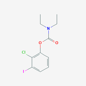 molecular formula C11H13ClINO2 B1625377 2-Chloro-3-iodophenyl diethylcarbamate CAS No. 863870-84-2