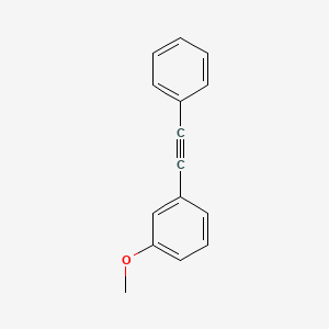 molecular formula C15H12O B1625383 1-Methoxy-3-(phenylethynyl)benzene CAS No. 37696-01-8