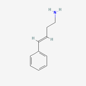 molecular formula C10H13N B1625387 (E)-4-苯基丁-3-烯-1-胺 CAS No. 82593-25-7