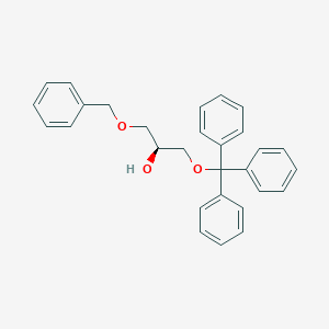molecular formula C29H28O3 B1625396 (S)-1-(Benzyloxy)-3-(trityloxy)propan-2-ol CAS No. 83526-68-5
