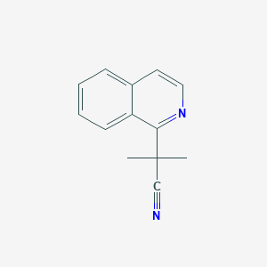 2-Isoquinolin-1-YL-2-methylpropionitrile