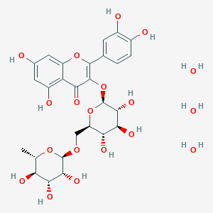 molecular formula C27H36O19 B162542 Rutin hydrate CAS No. 250249-75-3