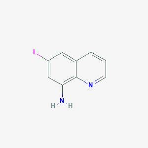 molecular formula C9H7IN2 B1625421 6-Iodoquinolin-8-amine CAS No. 5552-47-6