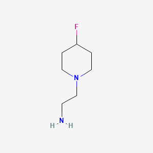 2-(4-Fluoro-piperidin-1-YL)-ethylamine