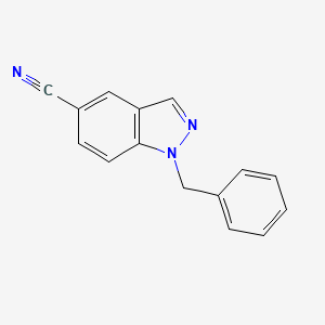 1-Benzyl-1H-indazole-5-carbonitrile