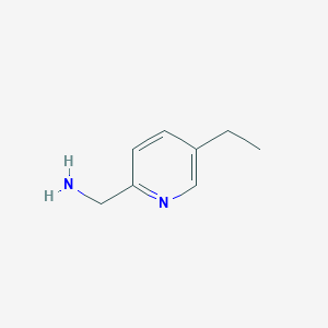 molecular formula C8H12N2 B1625429 (5-Ethylpyridin-2-yl)methanamine CAS No. 55243-14-6