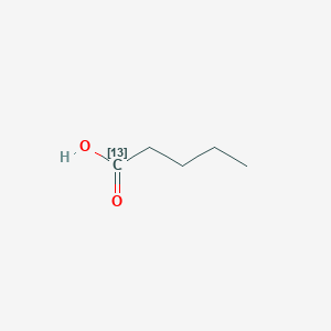 molecular formula C5H10O2 B1625434 Valeric acid-1-13C CAS No. 38765-82-1