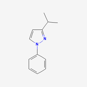 molecular formula C12H14N2 B1625435 3-Isopropyl-1-phenyl-1H-pyrazole CAS No. 58442-51-6