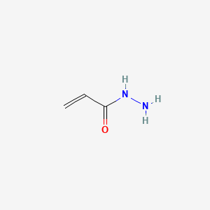 molecular formula C3H6N2O B1625442 2-Propenoic acid, hydrazide CAS No. 3128-32-3