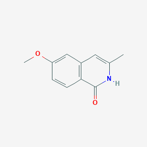 6-Methoxy-3-methylisoquinolin-1(2H)-one