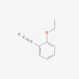molecular formula C10H10O B1625454 1-Ethoxy-2-ethynylbenzene CAS No. 90843-12-2