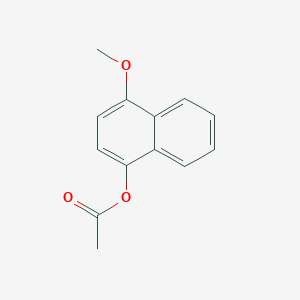 molecular formula C13H12O3 B1625462 1-Methoxynaphthalen-4-YL acetate CAS No. 68716-07-4