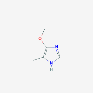 molecular formula C5H8N2O B1625465 5-methoxy-4-methyl-1H-Imidazole CAS No. 72632-56-5