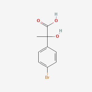molecular formula C9H9BrO3 B1625469 2-(4-bromophenyl)-2-hydroxyPropanoic acid CAS No. 58244-32-9