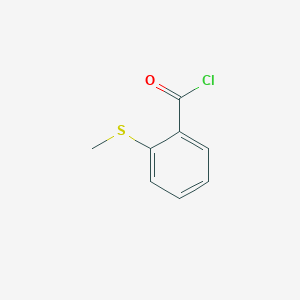 B1625472 2-(Methylthio)benzoyl chloride CAS No. 1442-03-1