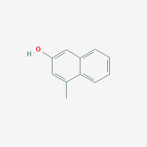 molecular formula C11H10O B1625475 4-甲基萘-2-醇 CAS No. 26207-06-7