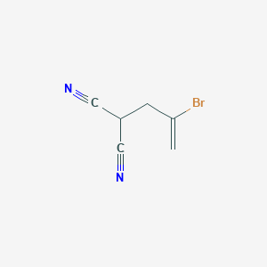 molecular formula C6H5BrN2 B1625479 2-(2-Bromo-allyl)-malononitrile CAS No. 77387-80-5