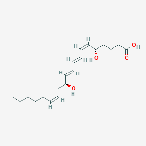 molecular formula C20H32O4 B162548 12-epi-LTB4 CAS No. 83709-73-3