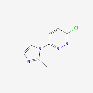 3-Chloro-6-(2-methyl-1H-imidazol-1-YL)pyridazine