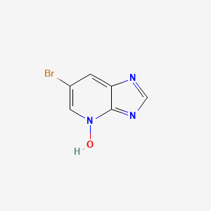 molecular formula C6H4BrN3O B1625491 6-Bromo-1H-imidazo[4,5-b]pyridine 4-oxide CAS No. 83472-57-5