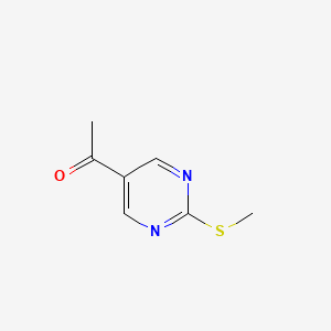 1-(2-(Methylthio)pyrimidin-5-yl)ethanone