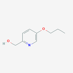 molecular formula C9H13NO2 B1625499 (5-Propoxypyridin-2-yl)methanol CAS No. 66933-03-7