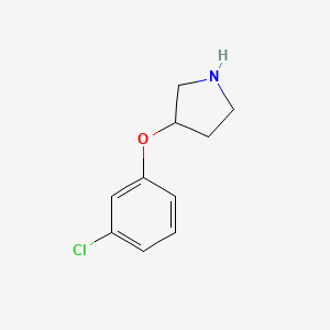 3-(3-Chlorophenoxy)pyrrolidine