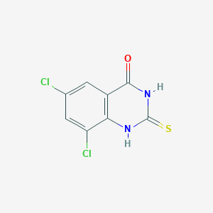 2-Mercapto-4-hydroxy-6,8-dichloroquinazoline